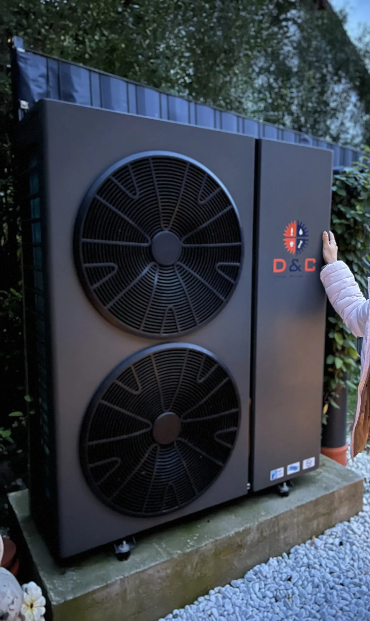 Effiziente Heiztechnik mit Wärmepumpe